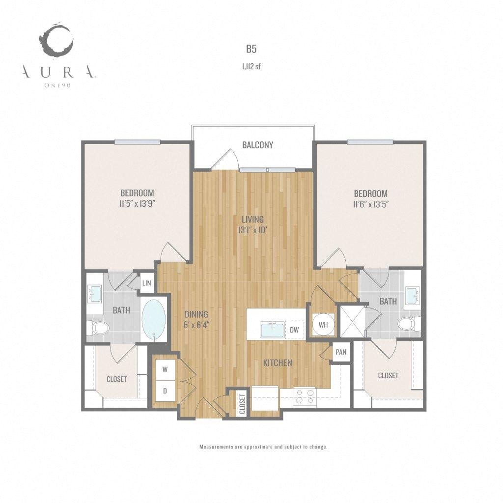 Aura One90 Apartments B5 Floor Plan Aura One90 Apartments B5 Floor Plan